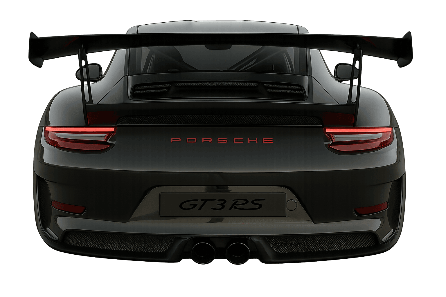 Vue arrière véhicule